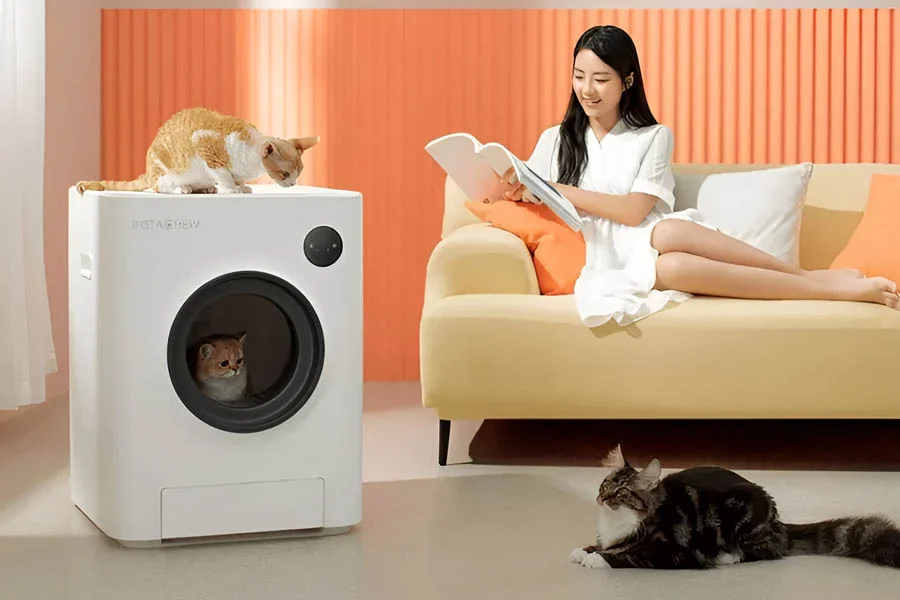 litter box that cleans itself