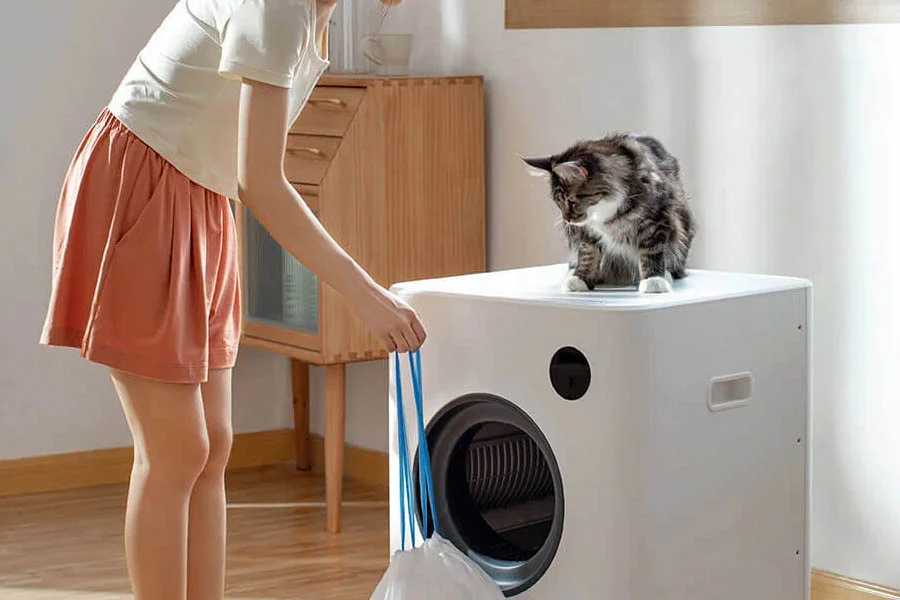 electronic litter boxes