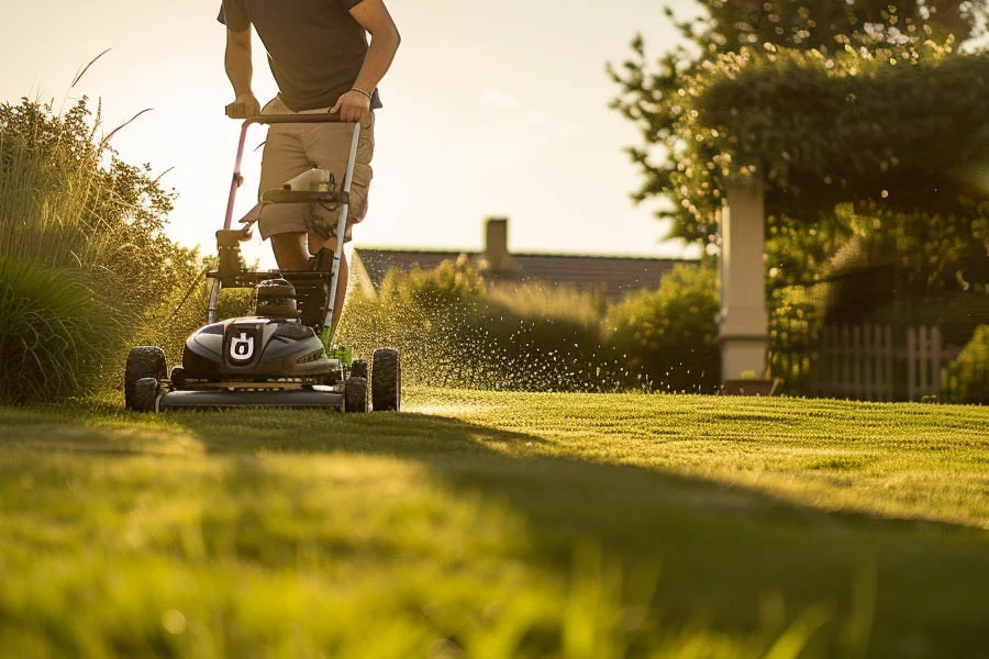 best electric self-propelled lawn mower