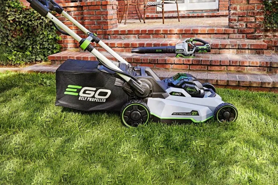 electric mulch lawn mower