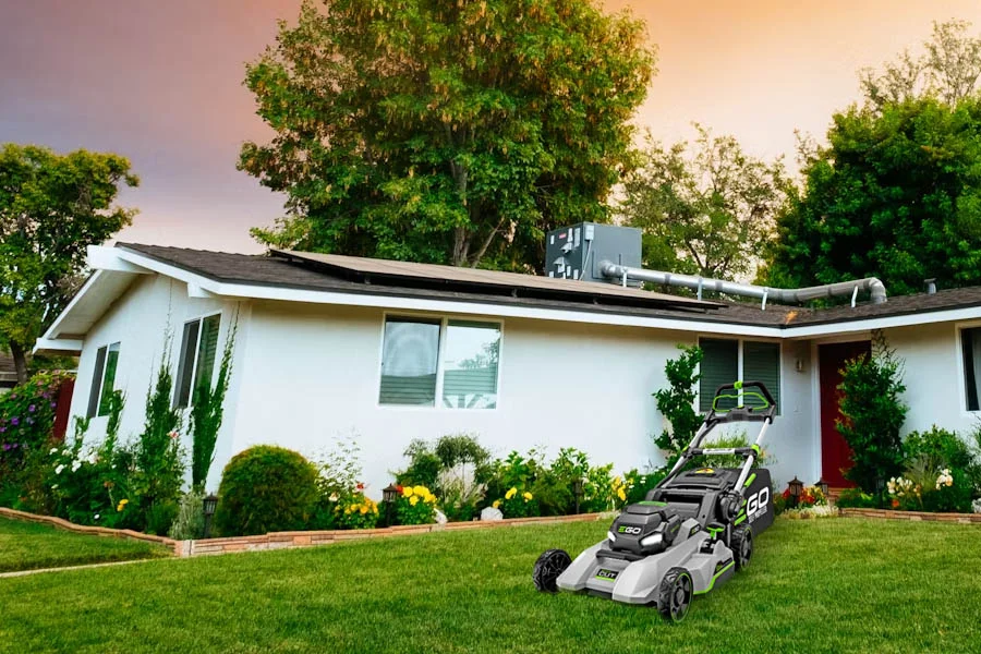 best electric self-propelled lawn mower