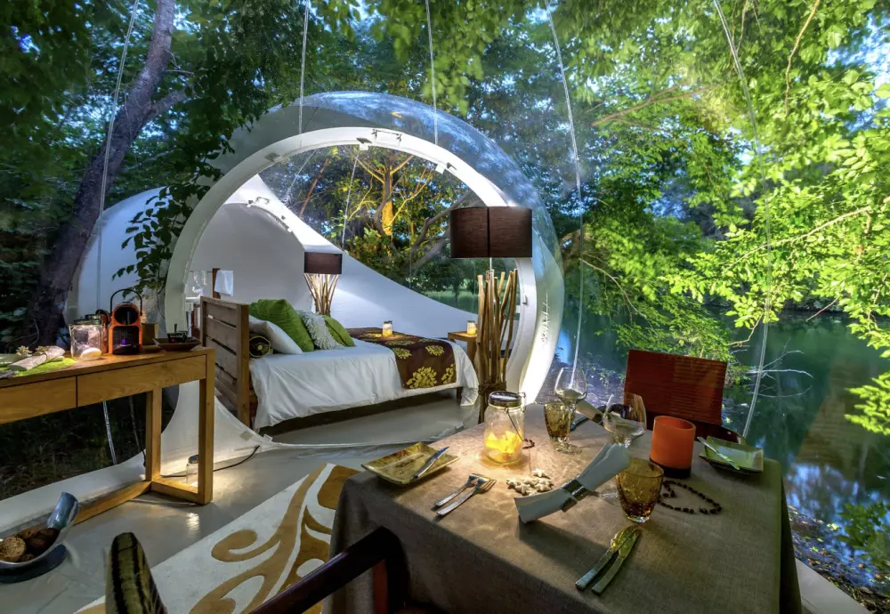 giant bubble tent