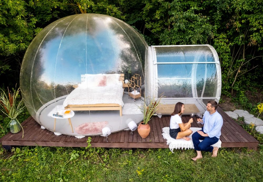 high quality inflatable bubble dome tent